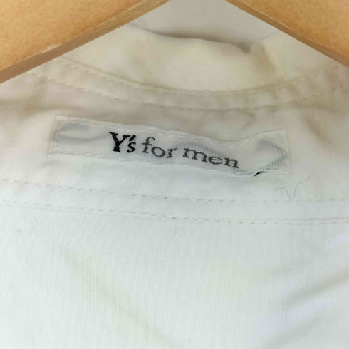 ワイズフォーメン Ys for men 90s 白タグ スイッチング ロングシャツ メンズ
