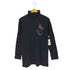 ワイズフォーメン Ys for men 00s 茶タグ プリント タートルネックTシャツ メンズ