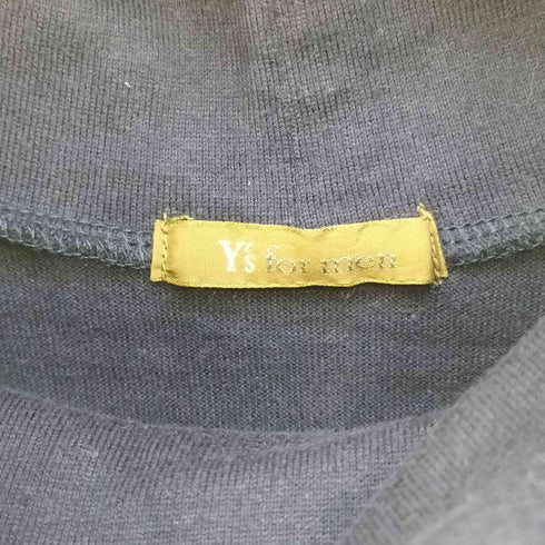 ワイズフォーメン Ys for men 00s 茶タグ プリント タートルネックTシャツ メンズ