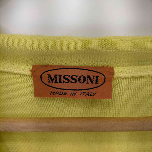 ミッソーニ MISSONI イタリア製 コットンナイロンスキッパーシャツ レディース