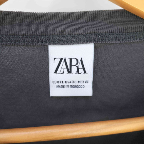ザラ ZARA Arrows Crew-neck T-shirt クルーネックTシャツ メンズ import:XL