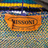 ミッソーニ MISSONI イタリア製 コットン混 レーヨン 総柄ニット カーディガン レディース