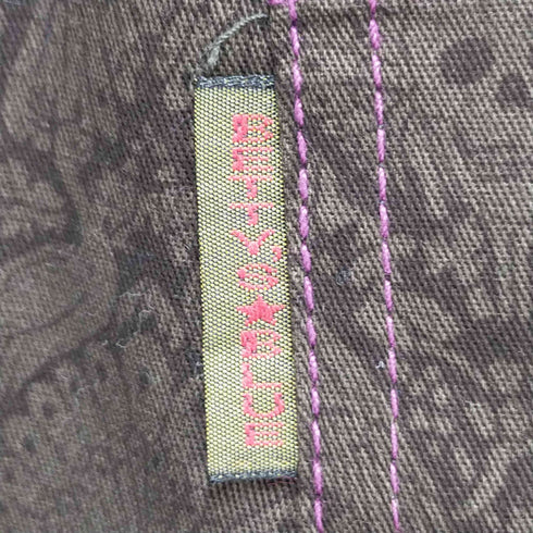 フルギ betty's blue レースアップデザイン フリルロングスカート レディース 9