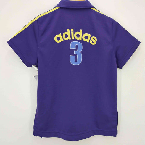 アディダス adidas 背面BIG刺繍 バイカラーナンバリングボウリングシャツ レディース JPN:L
