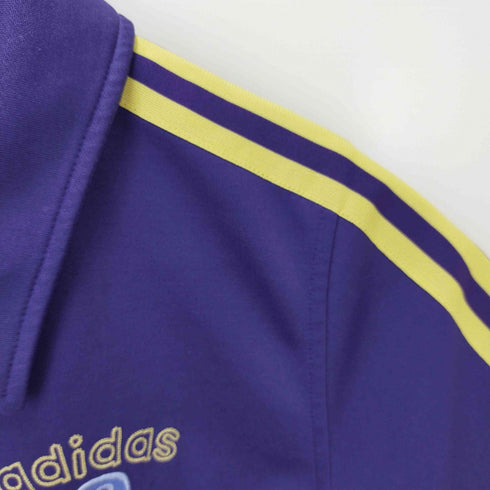 アディダス adidas 背面BIG刺繍 バイカラーナンバリングボウリングシャツ レディース JPN:L