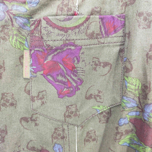 フルギ betty's blue レザーポケットデザイン 裾フリルスカート レディース 9