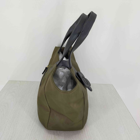 メアリークヮント MARY QUANT ナイロンデイジーフラップトートバック 花 レディース