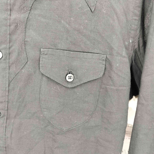 ボナジョルナータ BUONA GIORNATA 刺繍デザイン ウエスタンシャツ メンズ JPN:L