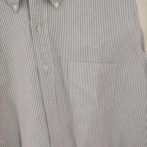 ブルックスブラザーズ BROOKS BROTHERS USA製 makers ストライプオックスフォードシャツ メンズ 17 1/2-4