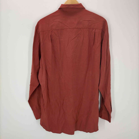 クレイボーン Claiborne シルク 長袖シャツ メンズ import:L