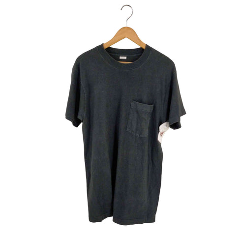 フルーツオブザルーム FRUIT OF THE LOOM USA製 ポケット クルーネックTシャツ メンズ import:L