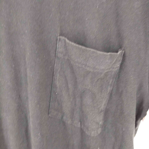 フルーツオブザルーム FRUIT OF THE LOOM USA製 ポケット クルーネックTシャツ メンズ import:L