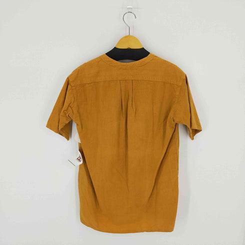 ネップ加工 ヘンリーネック半袖スリーピングシャツ メンズ