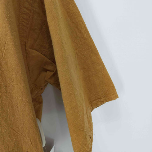 ネップ加工 ヘンリーネック半袖スリーピングシャツ メンズ