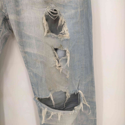クックジーンズ cook jeans アイスウォシュ ダメージデニムパンツ Y2K メンズ 30