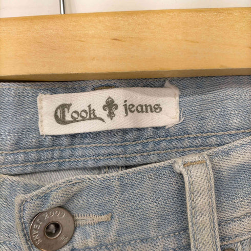 クックジーンズ cook jeans アイスウォシュ ダメージデニムパンツ Y2K メンズ 30