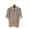 cane michaels 70S ワンポケットチェックシャツ ビックカラー メンズ import:M