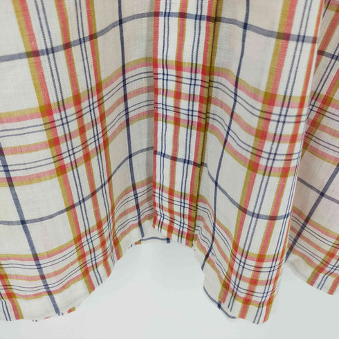 cane michaels 70S ワンポケットチェックシャツ ビックカラー メンズ import:M
