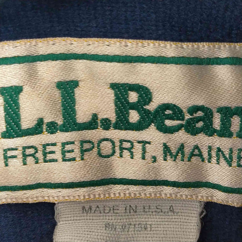エルエルビーン L.L.Bean 80s USA製 裏フリース ラグラン ナイロンジップアップブルゾン メンズ import:XL