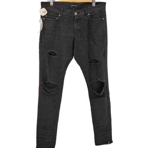 ジャックローズ JACKROSE ハイパーストレッチ ハードダメージ ZIPパンツ メンズ 4