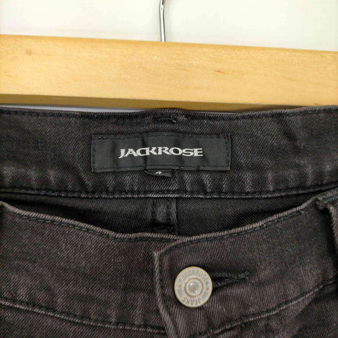 ジャックローズ JACKROSE ハイパーストレッチ ハードダメージ ZIPパンツ メンズ 4