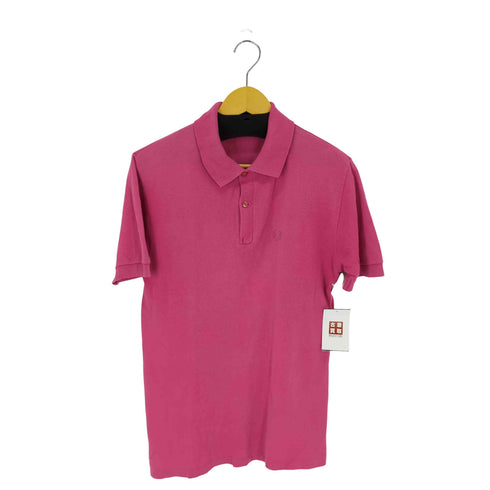 フレッドペリー FRED PERRY イングランド製 ワンポイントポロシャツ 鹿の子 メンズ US:40