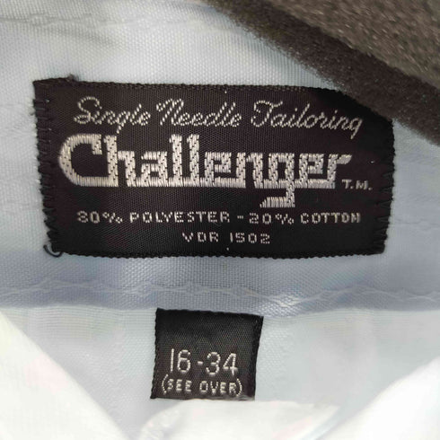 チャレンジャー CHALLENGER 70-80S 片ポケ L/Sシャツ メンズ US:34
