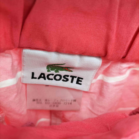 ラコステ LACOSTE ボーダー コットン ハーフ パンツ ショーツ メンズ JPN:M