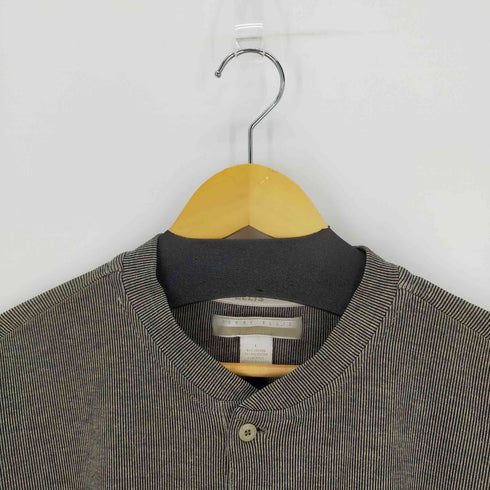 ペリーエリス PERRY ELLIS 80S-90S S/S ワンポイントロゴカットソー ストライプ ポロカットソー メンズ JPN:L