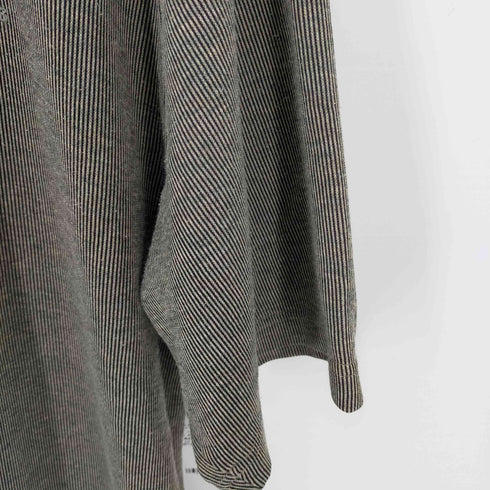 ペリーエリス PERRY ELLIS 80S-90S S/S ワンポイントロゴカットソー ストライプ ポロカットソー メンズ JPN:L