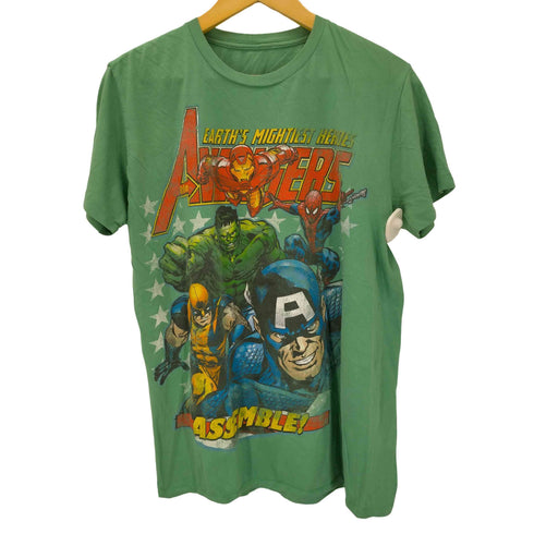 アベンジャーズ AVENGERS S/S アメコミプリントTシャツ メンズ