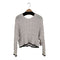 ザラ ZARA ローゲージコットンニット レディース import:S