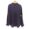 90S reputation L/S SILK SHIRT スタンドカラー 長袖 シルク シャツ メンズ import:XL
