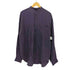 90S reputation L/S SILK SHIRT スタンドカラー 長袖 シルク シャツ メンズ import:XL