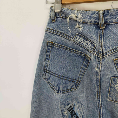 GET USED BY ELIE 80-90S ウォッシュド加工テーパードデニム メンズ US:30-31