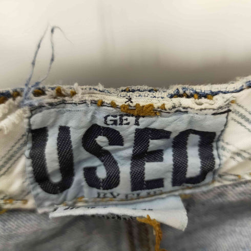 GET USED BY ELIE 80-90S ウォッシュド加工テーパードデニム メンズ US:30-31