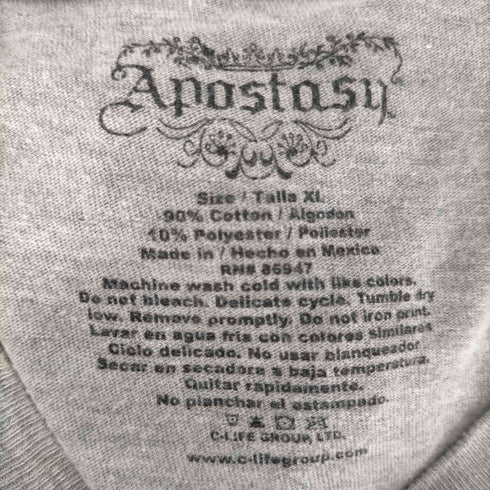 Apostasy S/S プリントTシャツ メンズ JPN:XL