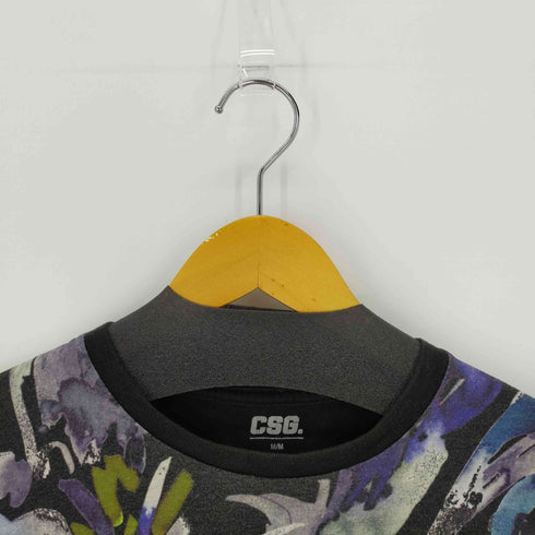 S/S TEE 総柄半袖Tシャツ メンズ M