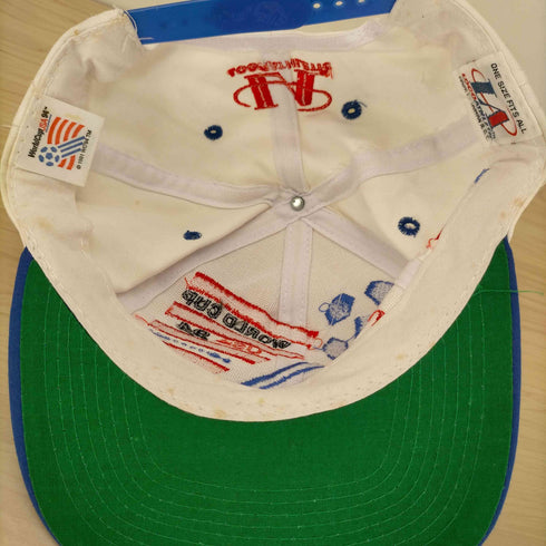 LOGO ATHETIC USAサッカー 6パネルキャップ メンズ