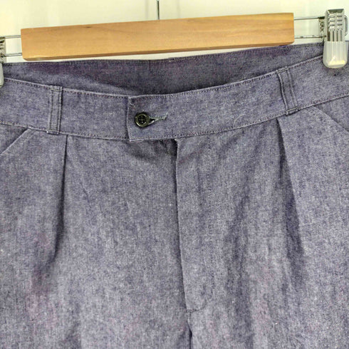 PANTALON BLEU CHINE DE SERVICE COURANT French Navy Denim Pants フランス海軍パンツ ワイド 88X メンズ