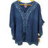 ジョニーワズ Johnny Was レーヨン刺繍ブラウス レディース import:XS
