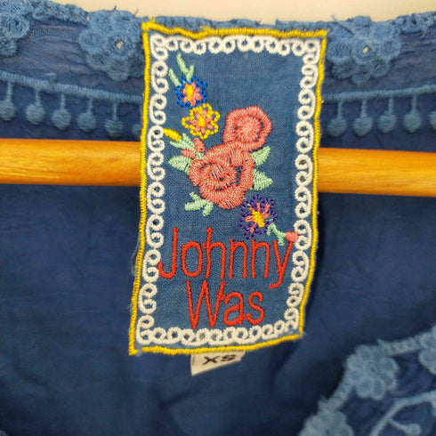 ジョニーワズ Johnny Was レーヨン刺繍ブラウス レディース import:XS