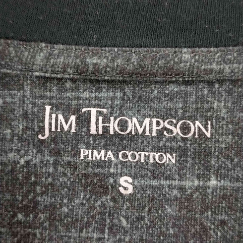 ジムトンプソン JIM THOMPSON プリントクルーネックTシャツ メンズ import:S