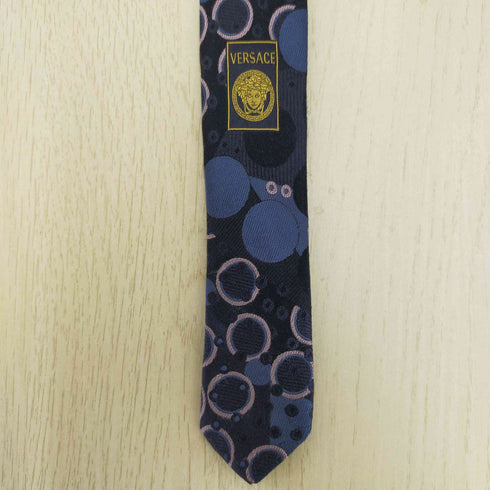 ヴェルサーチ VERSACE 総柄ネクタイ メンズ