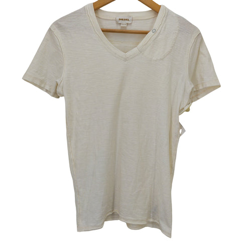 ディーゼル DIESEL 首ポケット VネックTシャツ メンズ XS