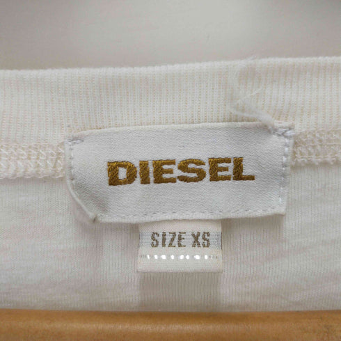 ディーゼル DIESEL 首ポケット VネックTシャツ メンズ XS