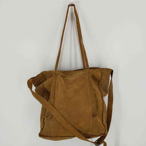 ザラ ZARA スウェードレザーショルダーバッグ ハンドバッグ レディース M