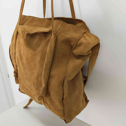ザラ ZARA スウェードレザーショルダーバッグ ハンドバッグ レディース M