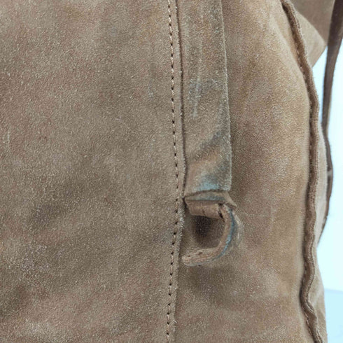 ザラ ZARA スウェードレザーショルダーバッグ ハンドバッグ レディース M