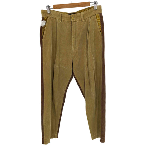 ダファー DUFFER バイカラーコーデュロイパンツ ペイズリー メンズ JPN:L